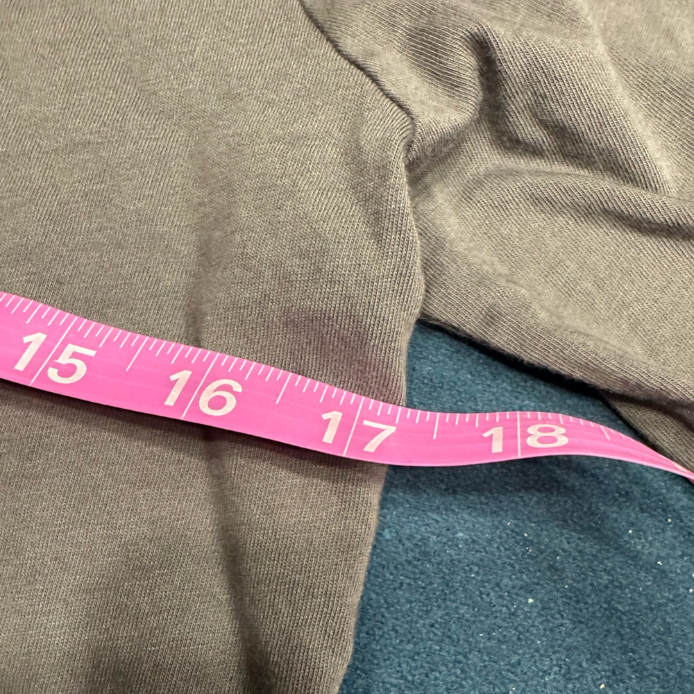 Classic T-shirt company, Dark Gray Women's Top made in USA 🇺🇸 organic cotton! - Picture 3 of 16
